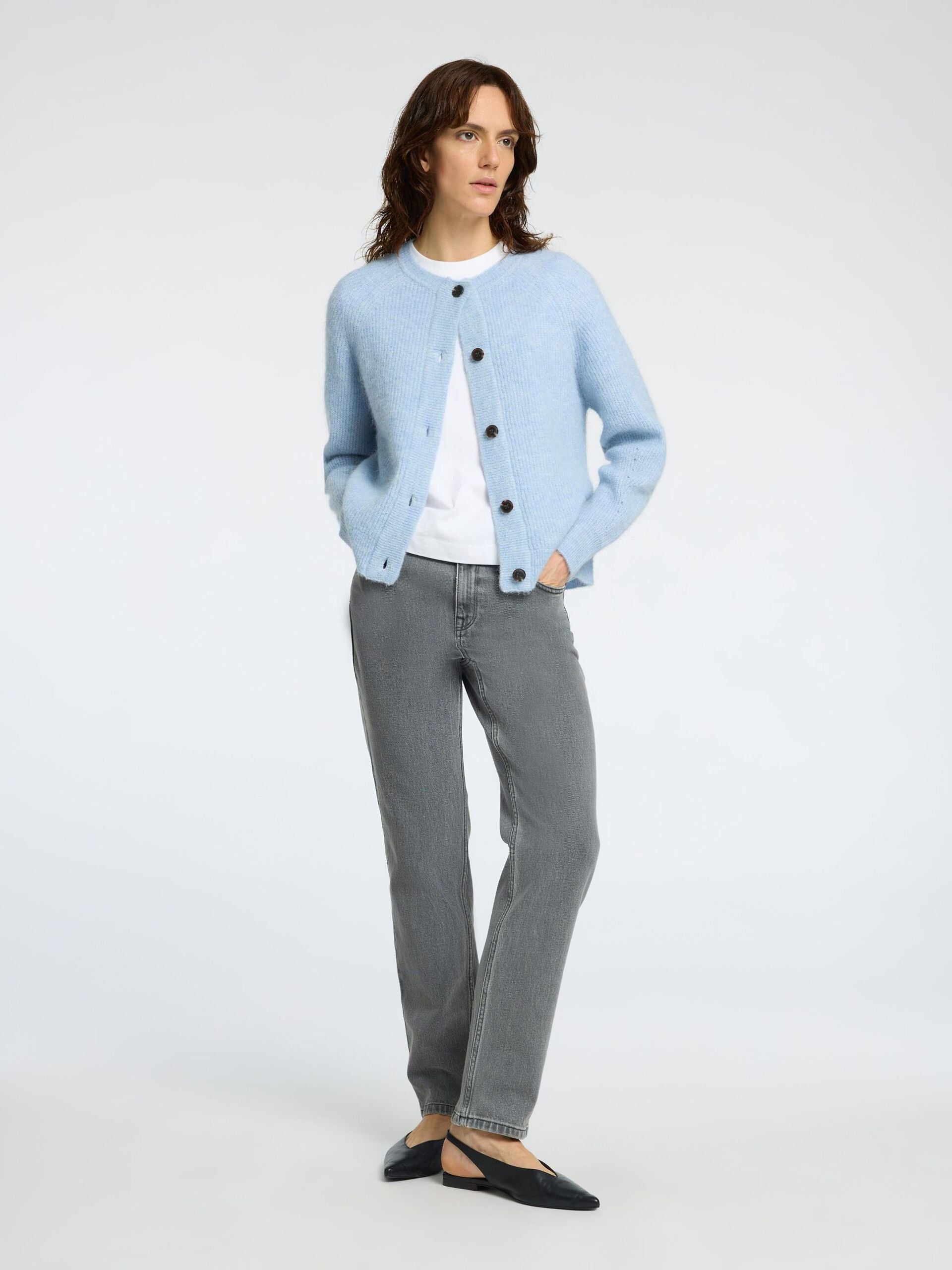 SLF Lulu Cardigan in Cashmere Blue