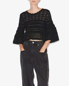 You added <b><u>IM Azelia Openwork Top in Black</u></b> to your cart.