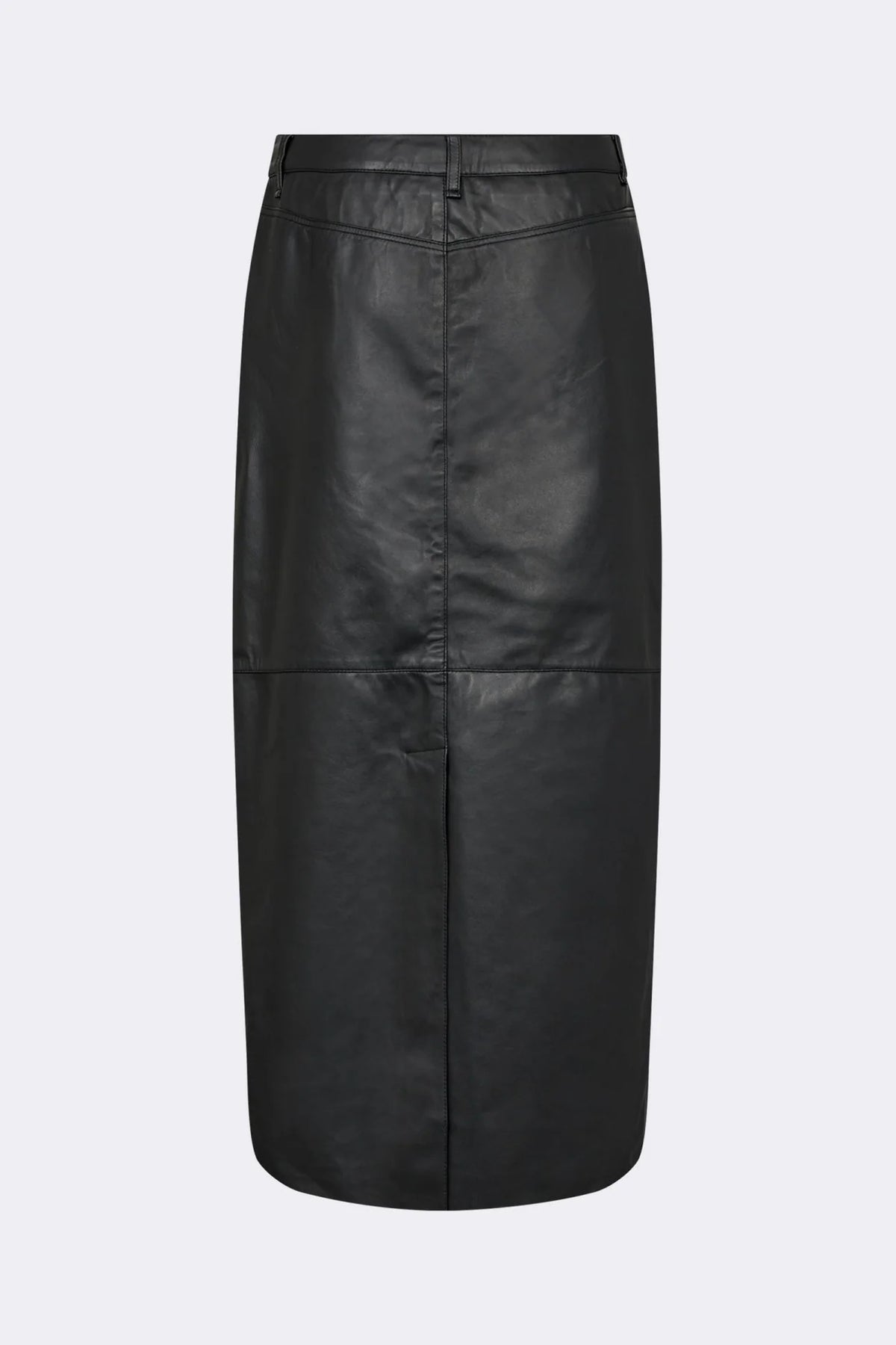 LR Globa Leather Skirt in Black