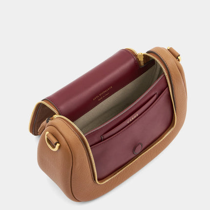 AH Vere Small Satchel in Pecan