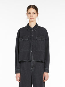 You added <b><u>MM Zemira Denim Shirt in Used Black</u></b> to your cart.