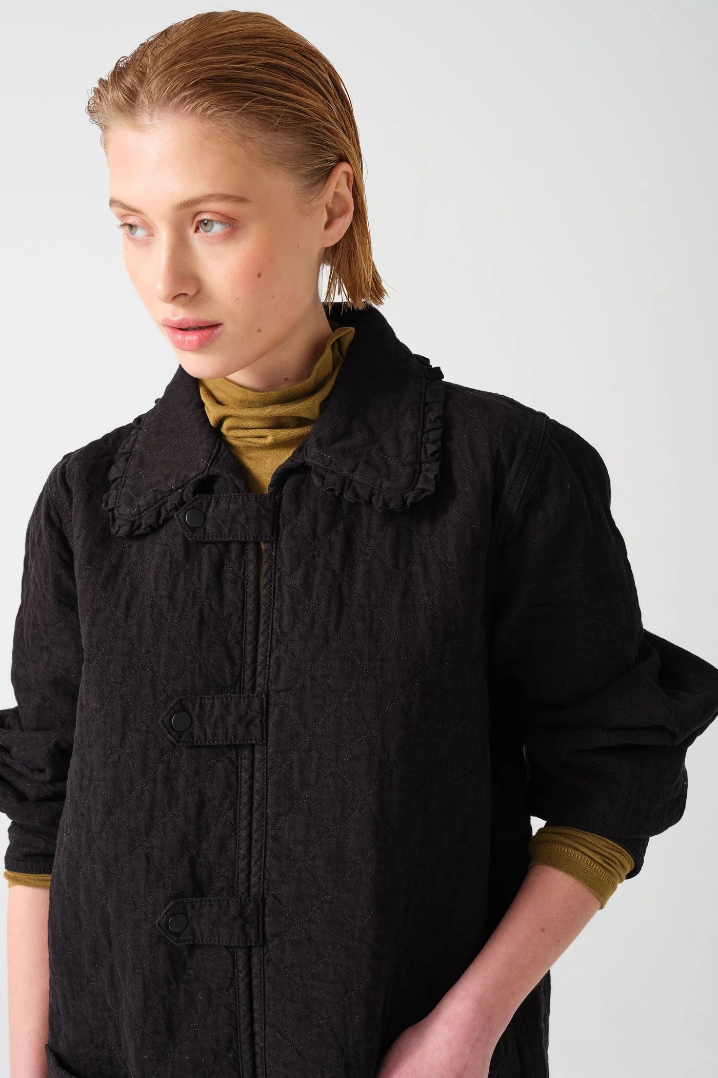 S&M Pippa Chore Jacket in Black