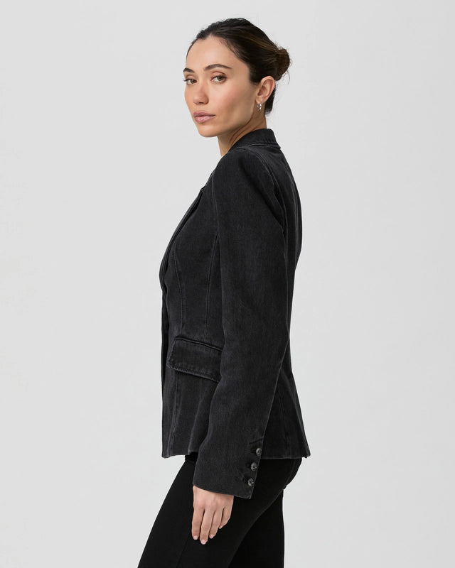 PAIGE Carmen Blazer in Evening Onyx