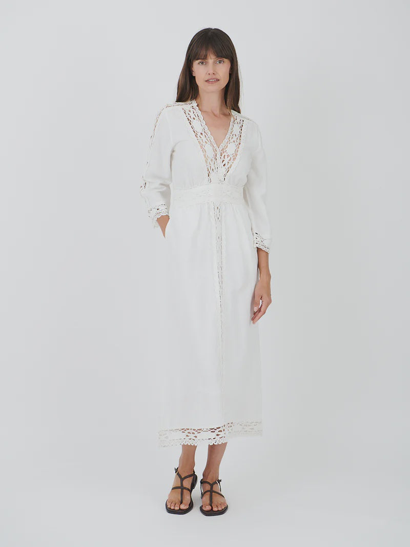 IM Veona Dress in White