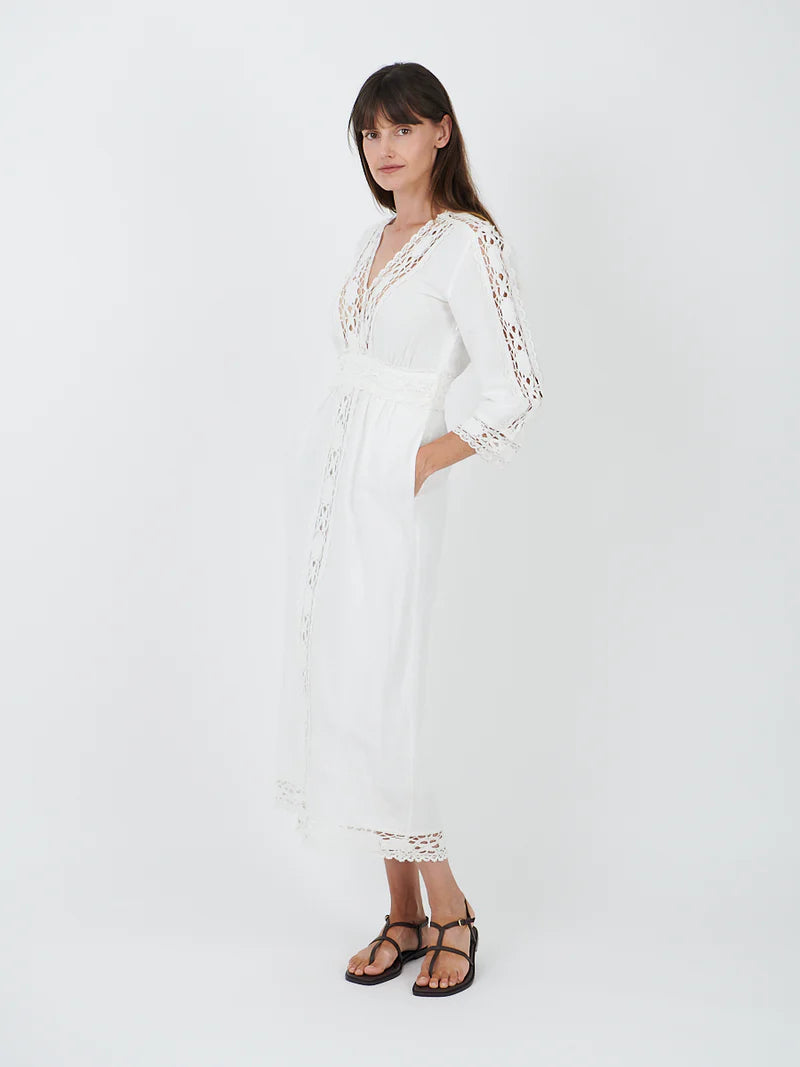 IM Veona Dress in White