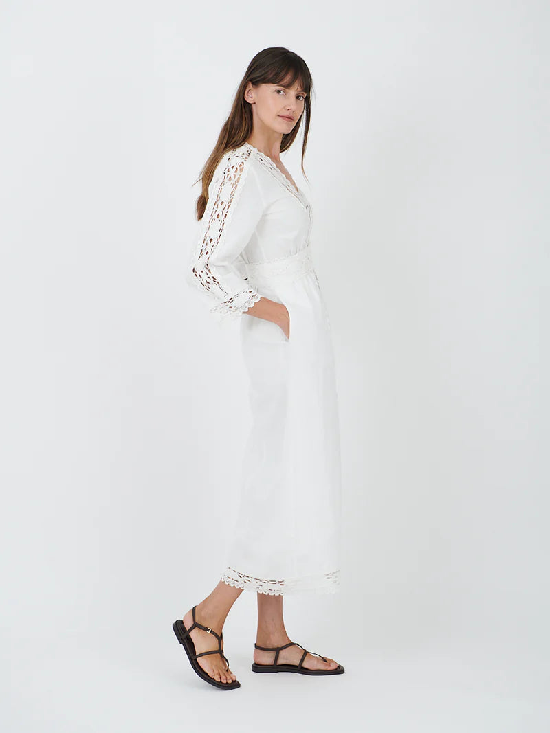 IM Veona Dress in White