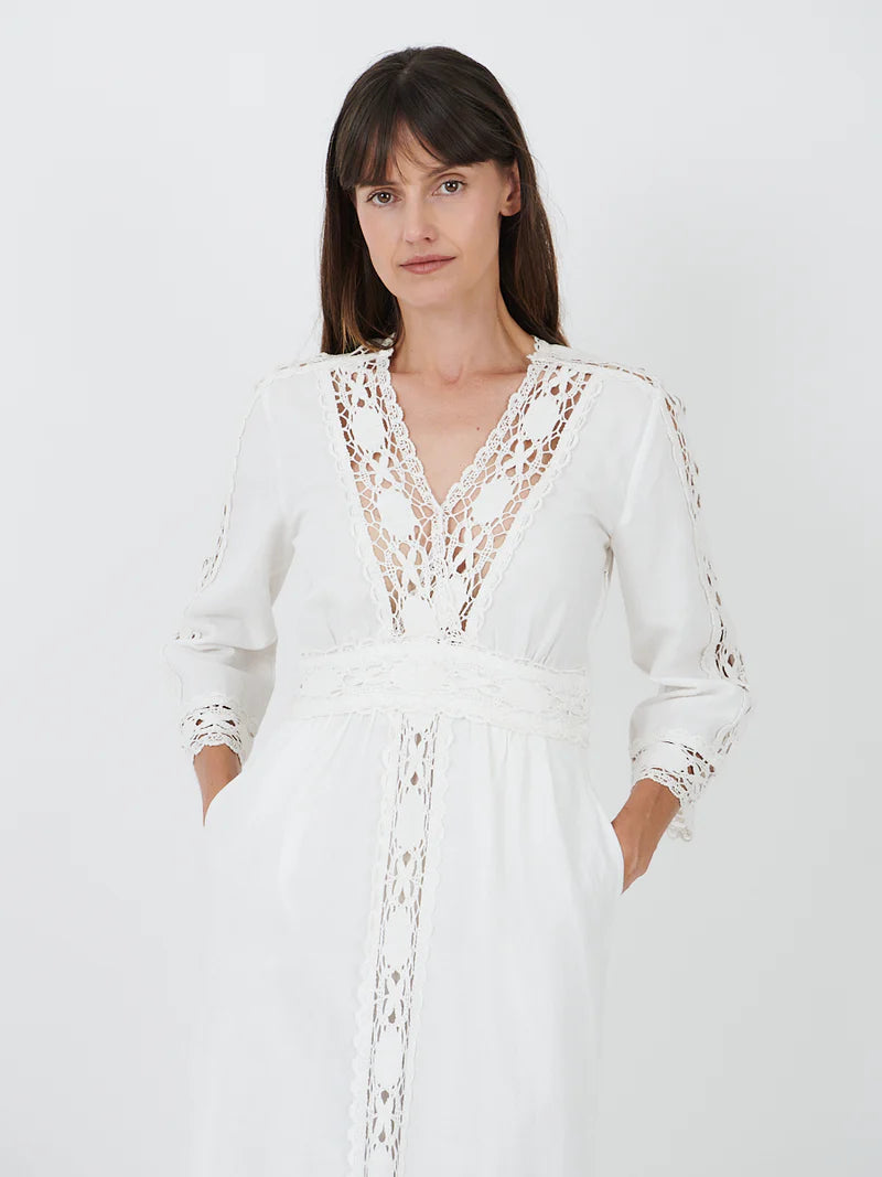 IM Veona Dress in White