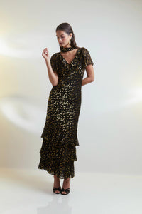 You added <b><u>RIXO Amelle Dress in Scatter Devore Gold</u></b> to your cart.