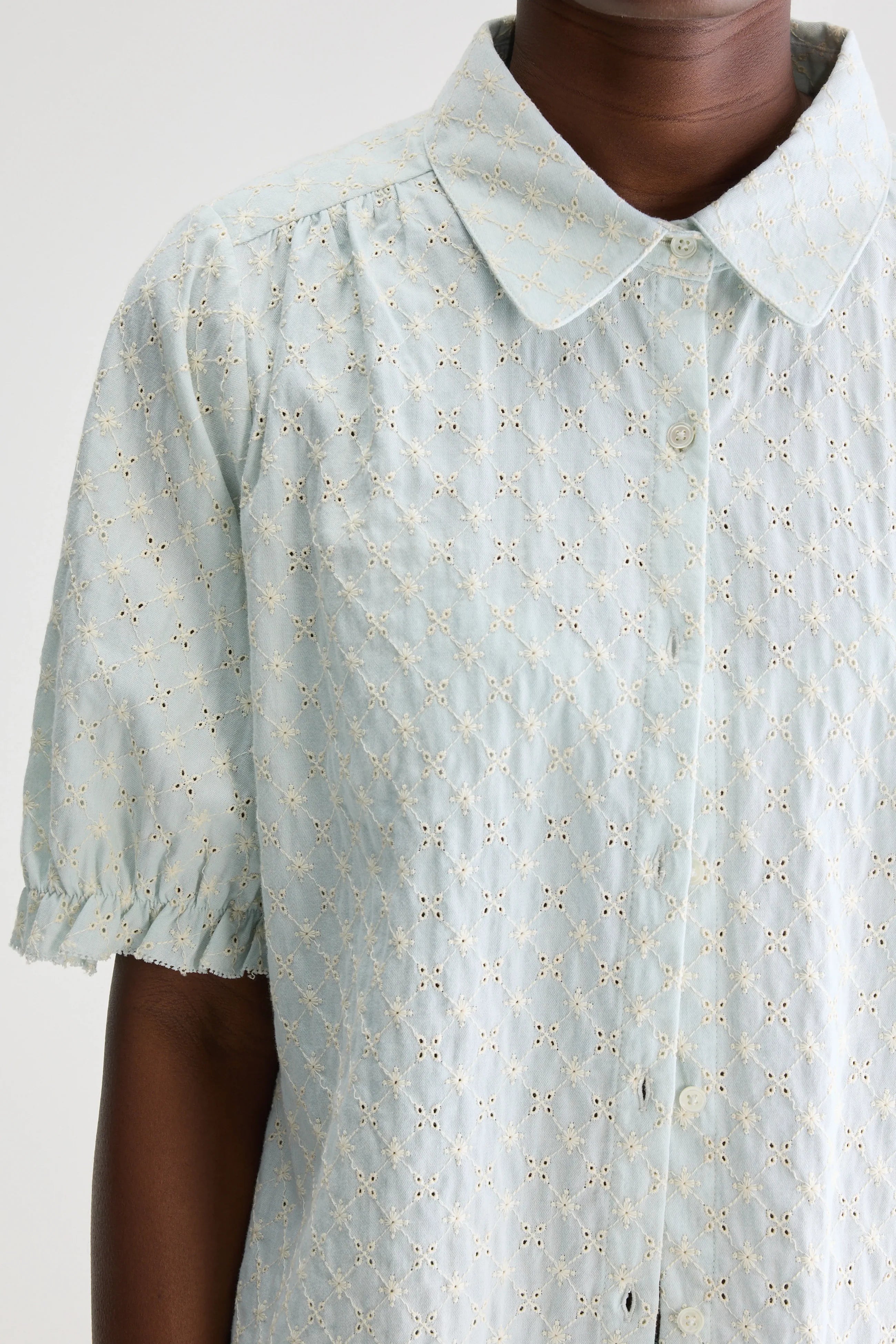 BR Hosanna Shirt in Stone Blue