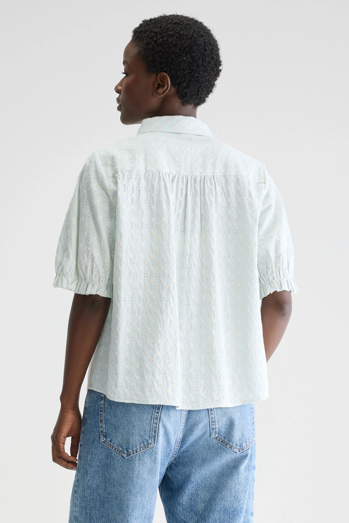 BR Hosanna Shirt in Stone Blue