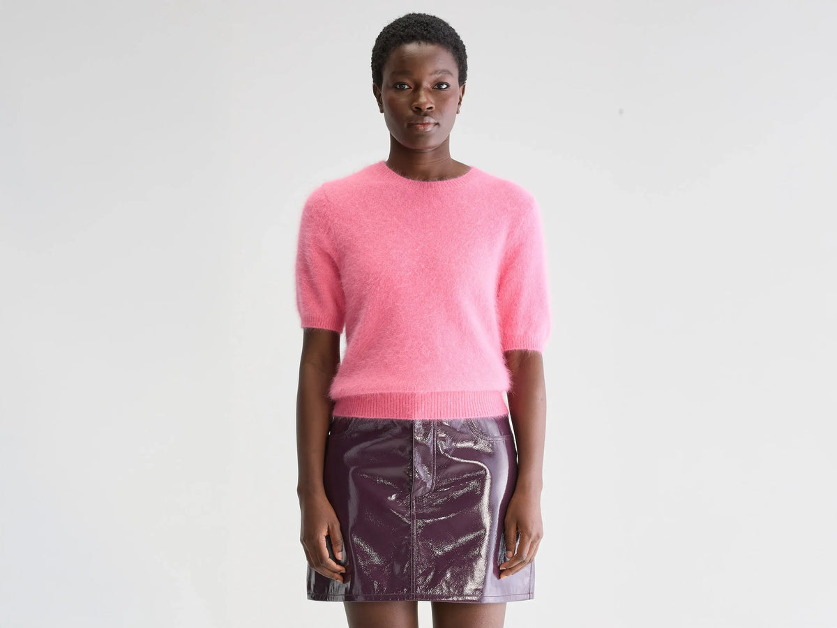 BR Datad Knit in Pink Lady