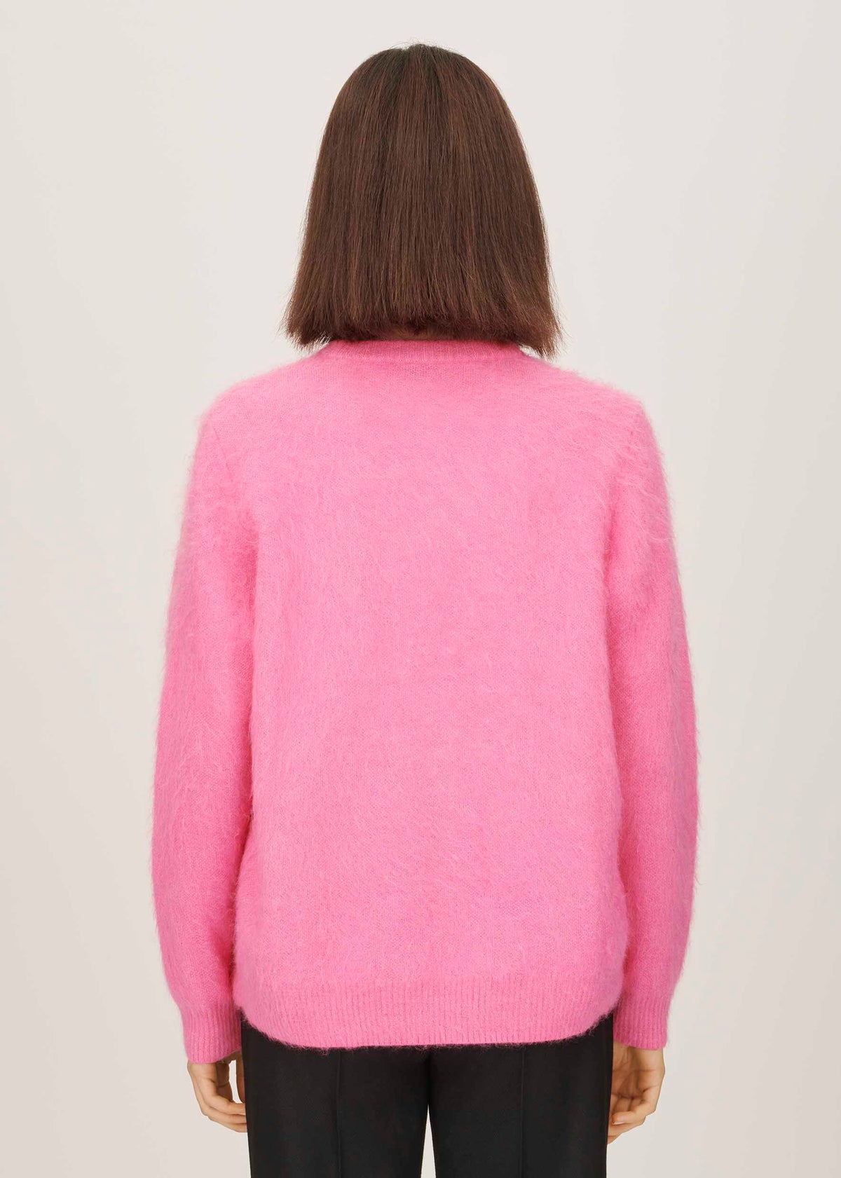 BF 1970 Mohair Knit in Flamingo Pink