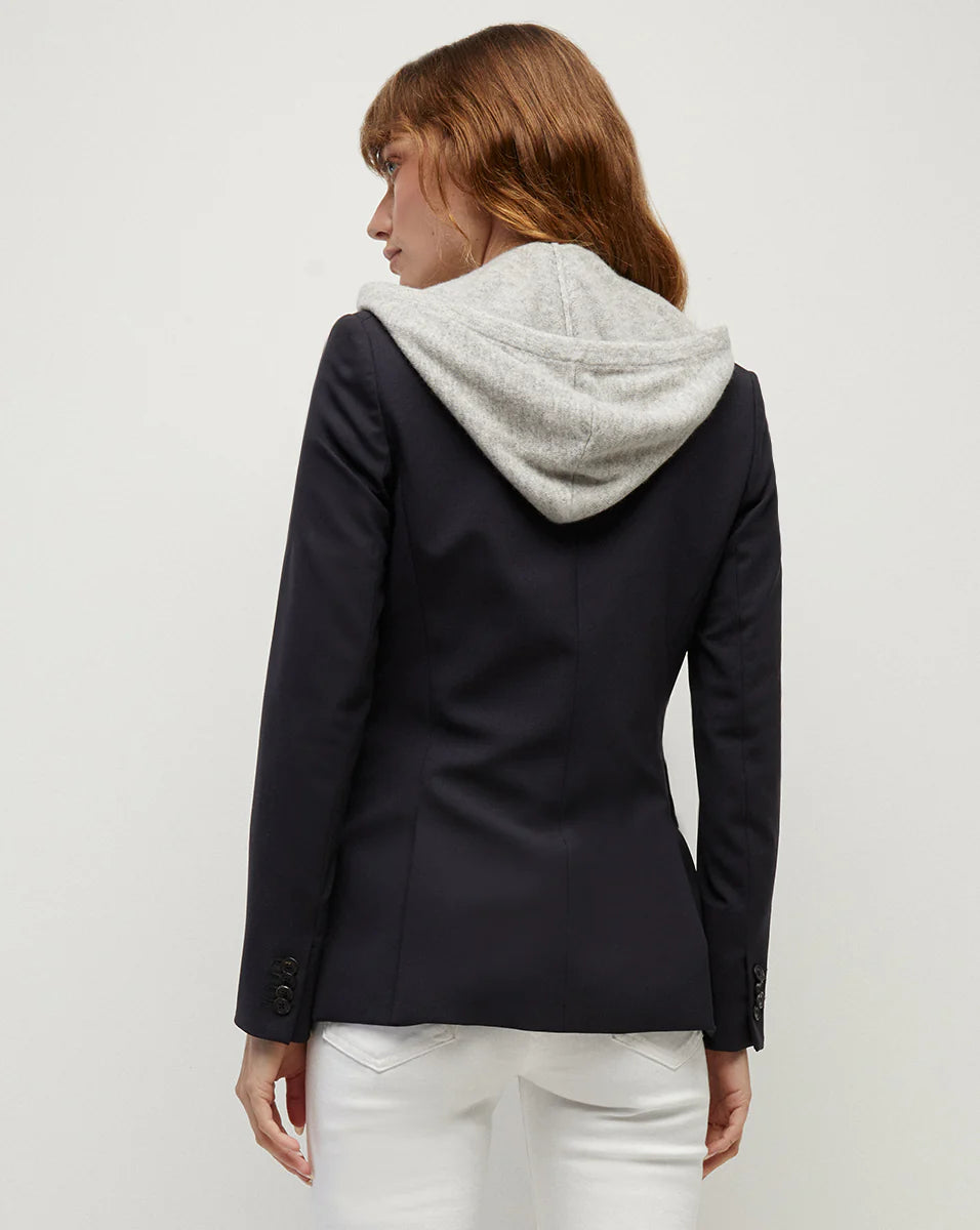 VB Cashmere Hoodie Dickey in Grey