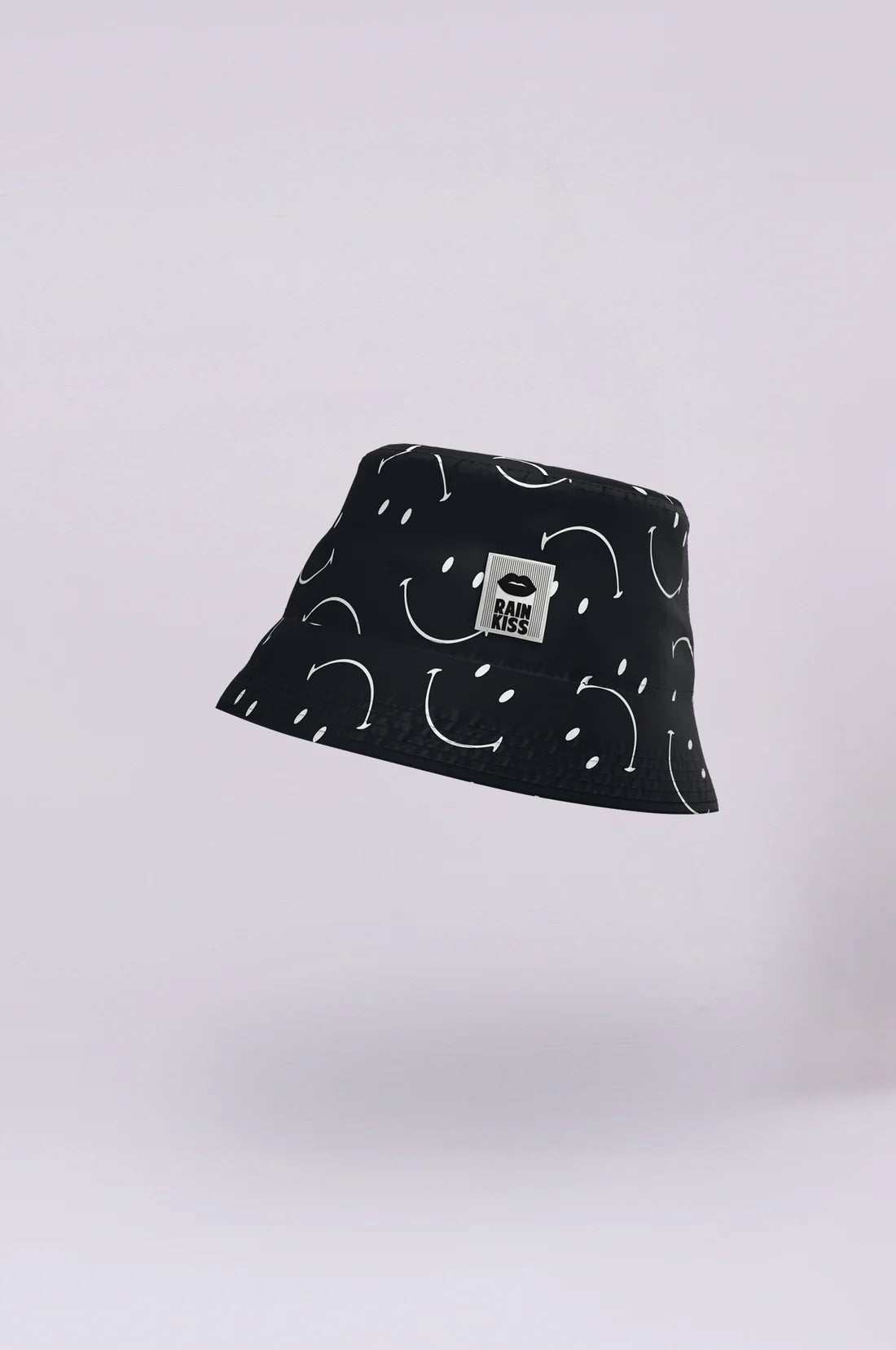 RK Classic Smiley Bucket Hat in Black