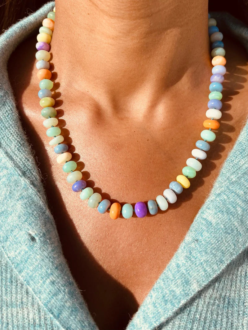 BON BON Tropical Candy Opal Necklace