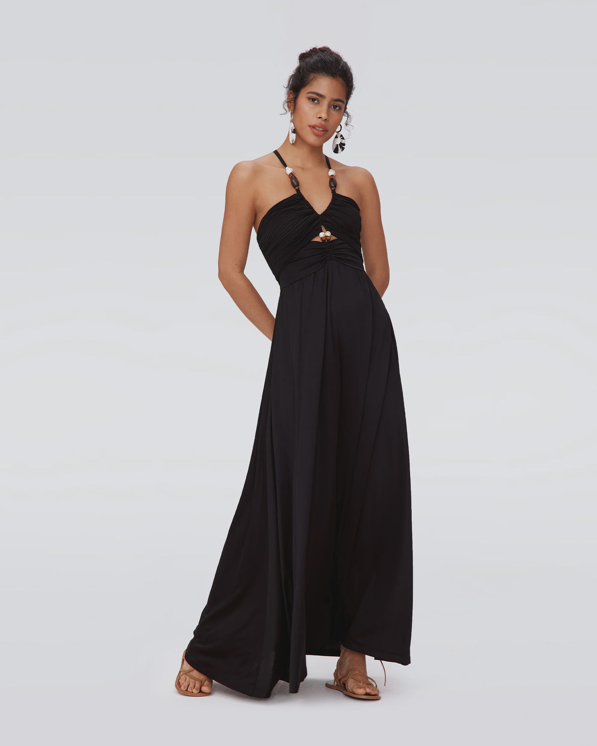 Dvf maxi dress best sale