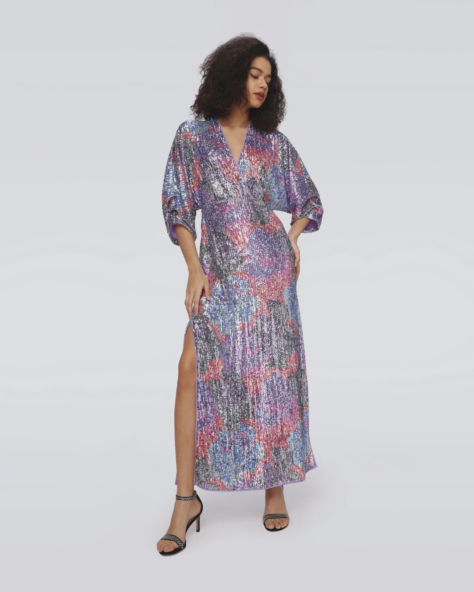 DVF Jessel Dress in Rose Blue