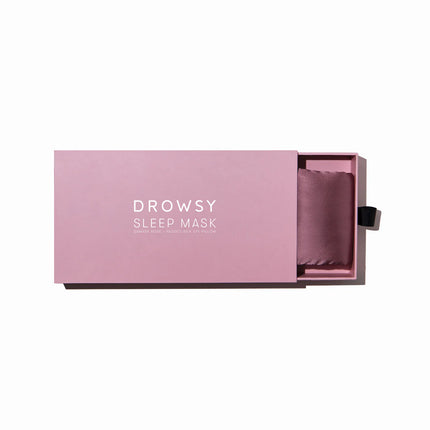 DROWSY Sleep Mask in Rose Damask