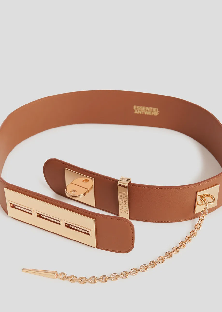 EA Gamme Leather Waist Belt