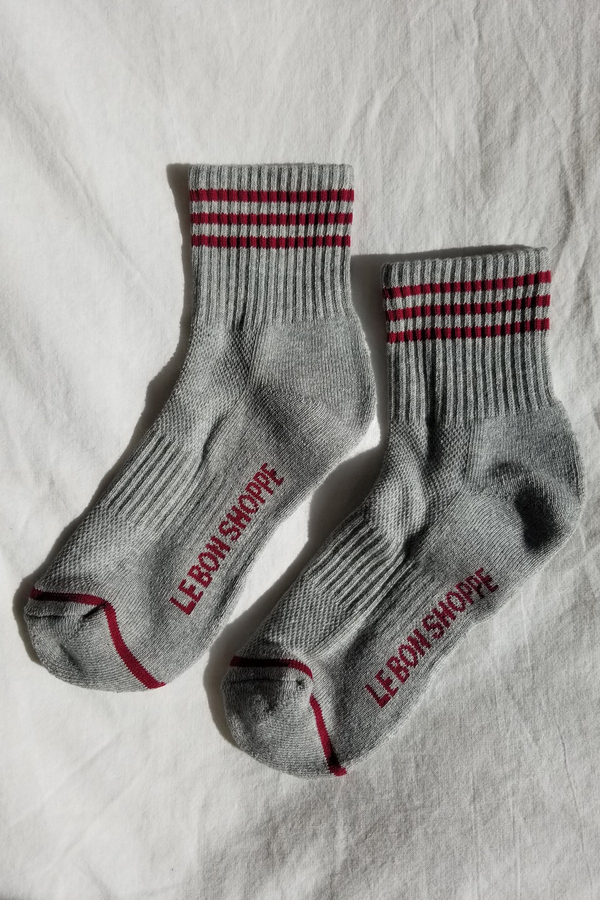 LS Girlfriend Socks in Heather Grey