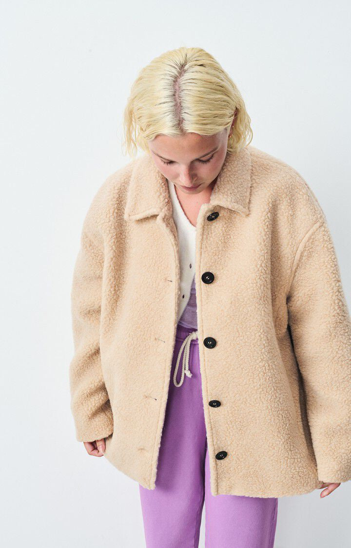 AV Gomaz Coat in Taupe