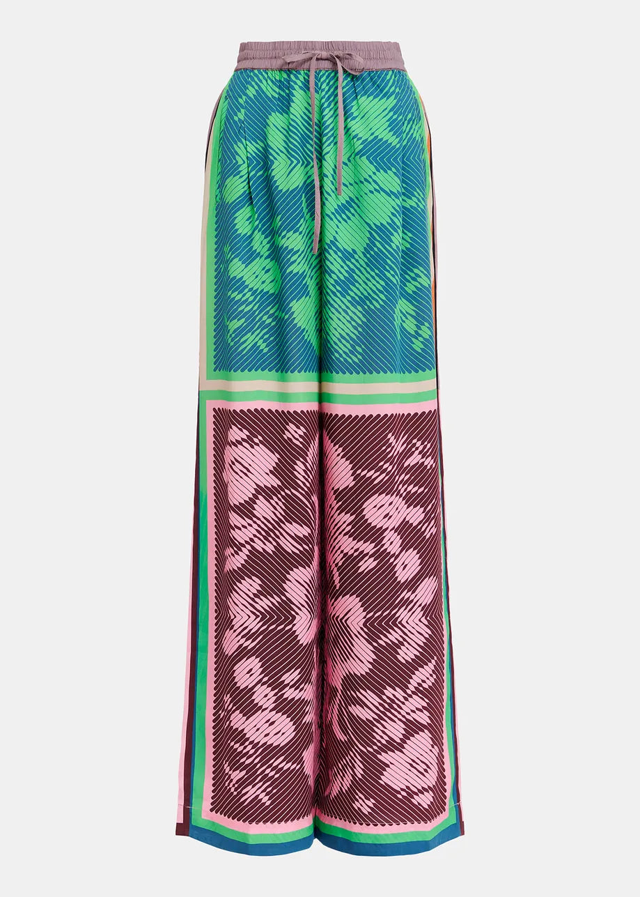 EA Gretel Place Print Pants in Hulk