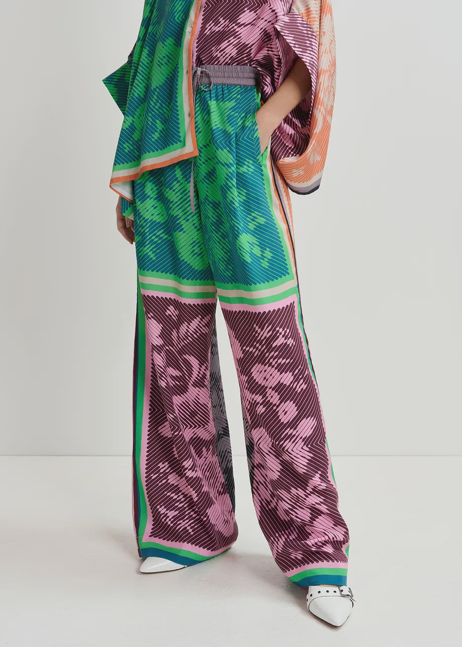 EA Gretel Place Print Pants in Hulk