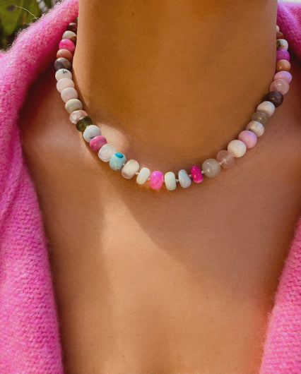 BON BON Rainbow Mountain Necklace