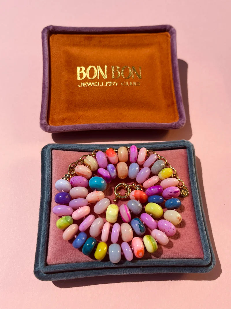 BON BON Chunky Opal Tuttifrutti Necklace