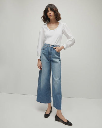 VB Taylor Cropped High Rise Wide in Enough Said