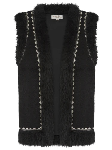 NOOKI Dannika Gilet in Black