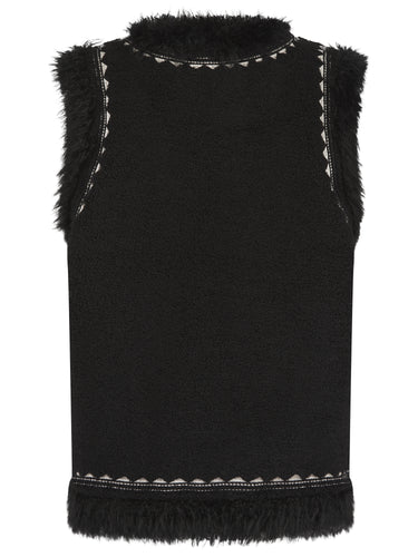 NOOKI Dannika Gilet in Black