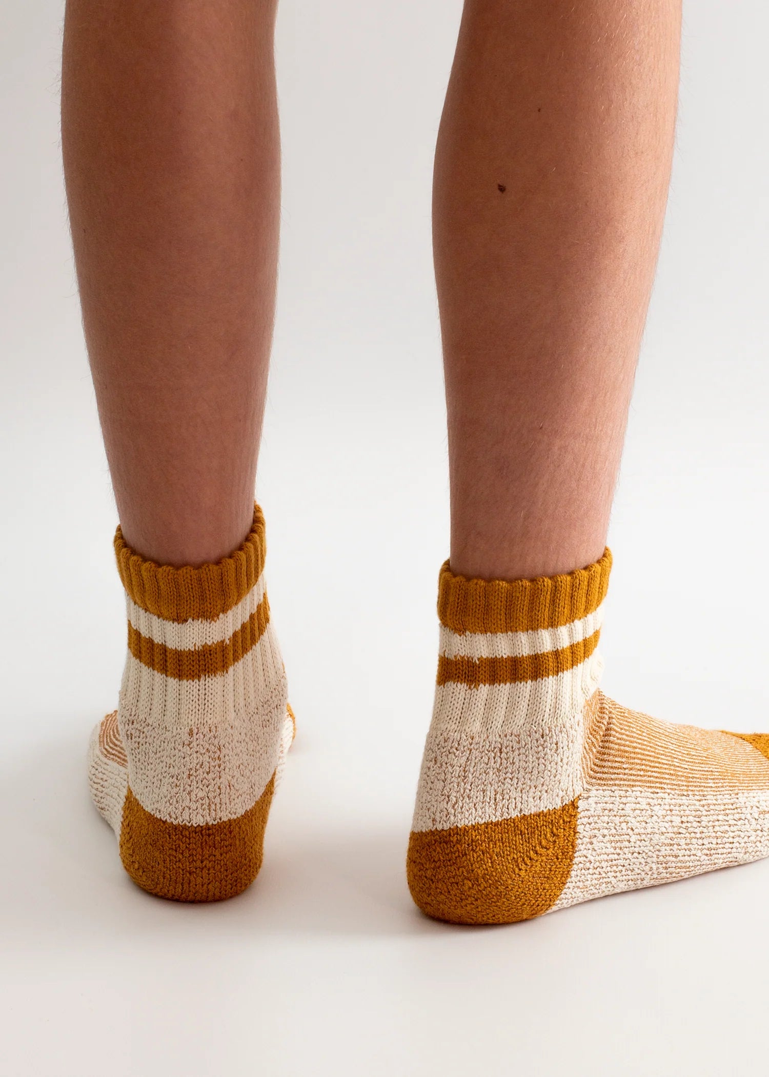 TL Tennis Socks in Mustard