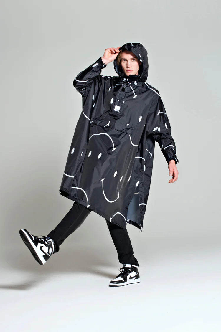 RK Classic Smile X Smiley Waterproof Poncho