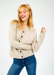 You added <b><u>JU Saddle Cardi in Garlic</u></b> to your cart.