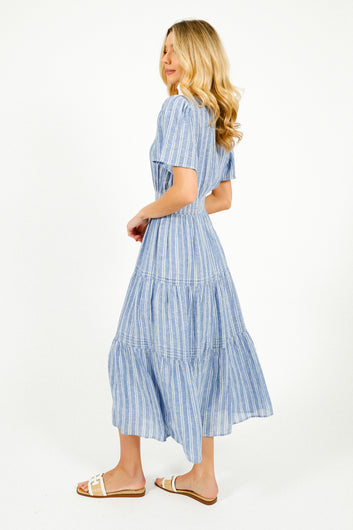 RAILS Cannes Dress in Lake View Stripe