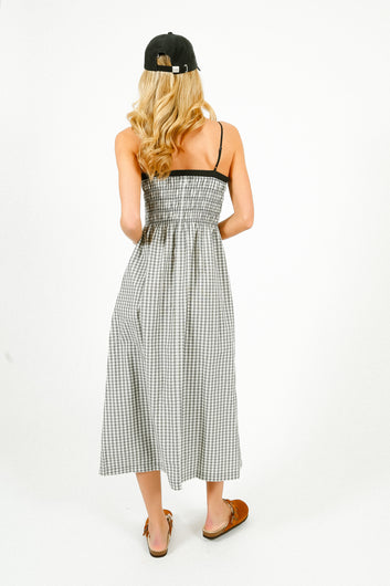 RAILS Primrose Dress in Ivory Jet Gingham