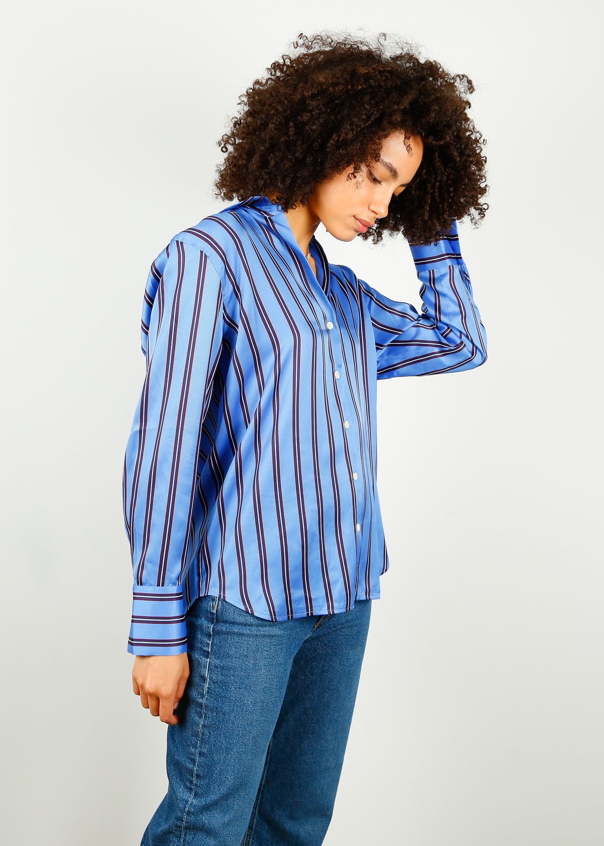 RAILS Dorian Shirt in Primrose Stripe shopatanna