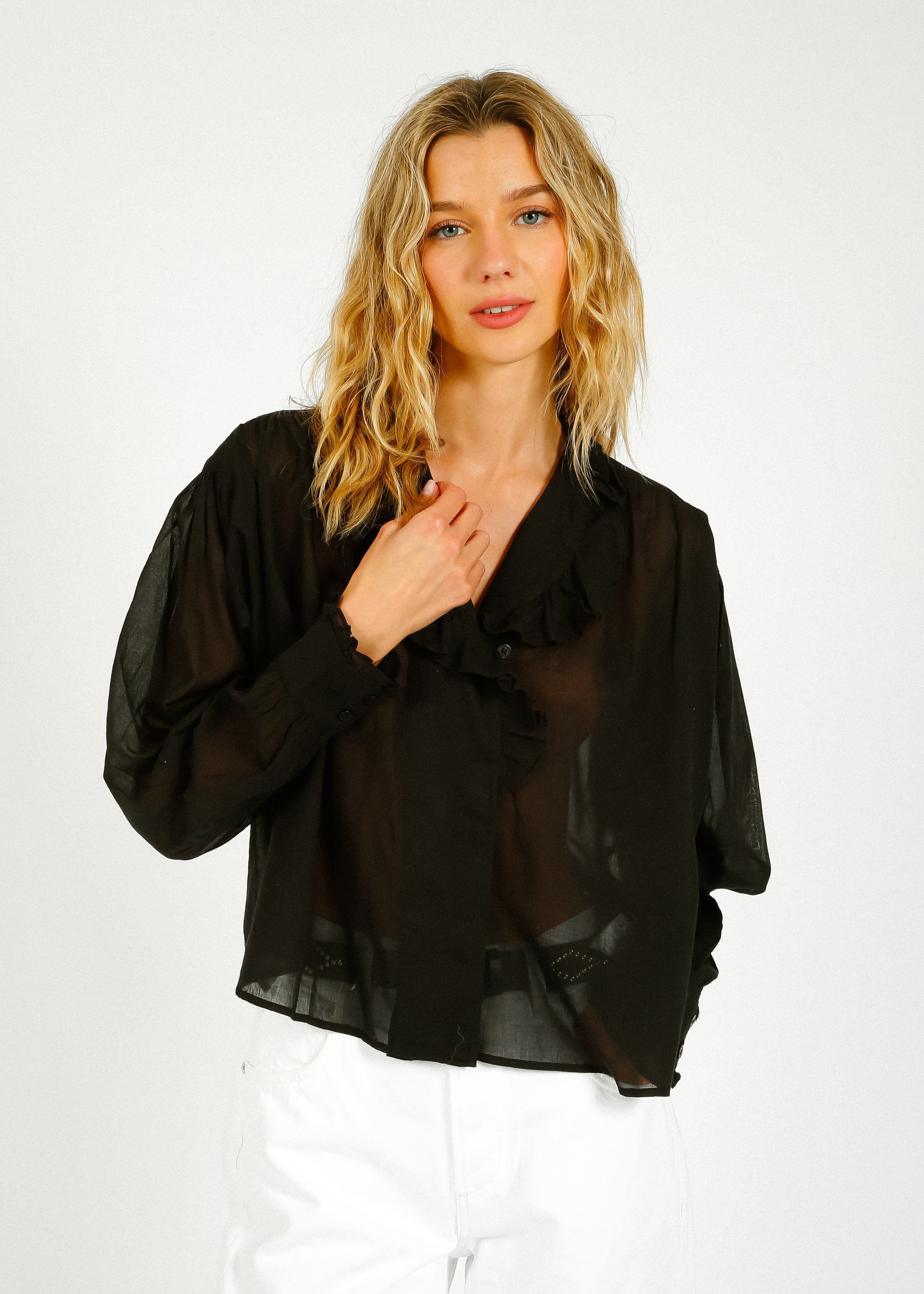 IM Pamiala Blouse in Black