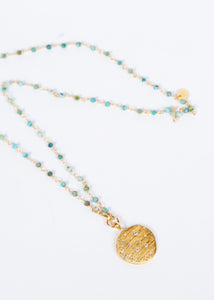 You added <b><u>HANKA Happy  Necklace in African Turquoise, Moonlight Zirconium</u></b> to your cart.