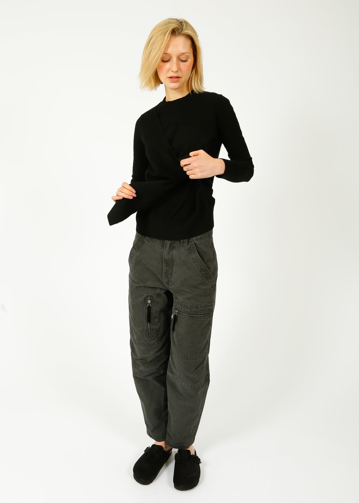 IW Udelia Pullover in Black