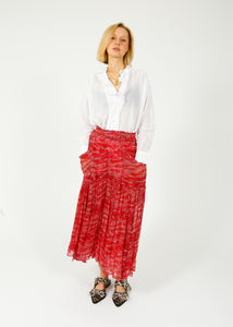 You added <b><u>IM Veronique Skirt in Red</u></b> to your cart.