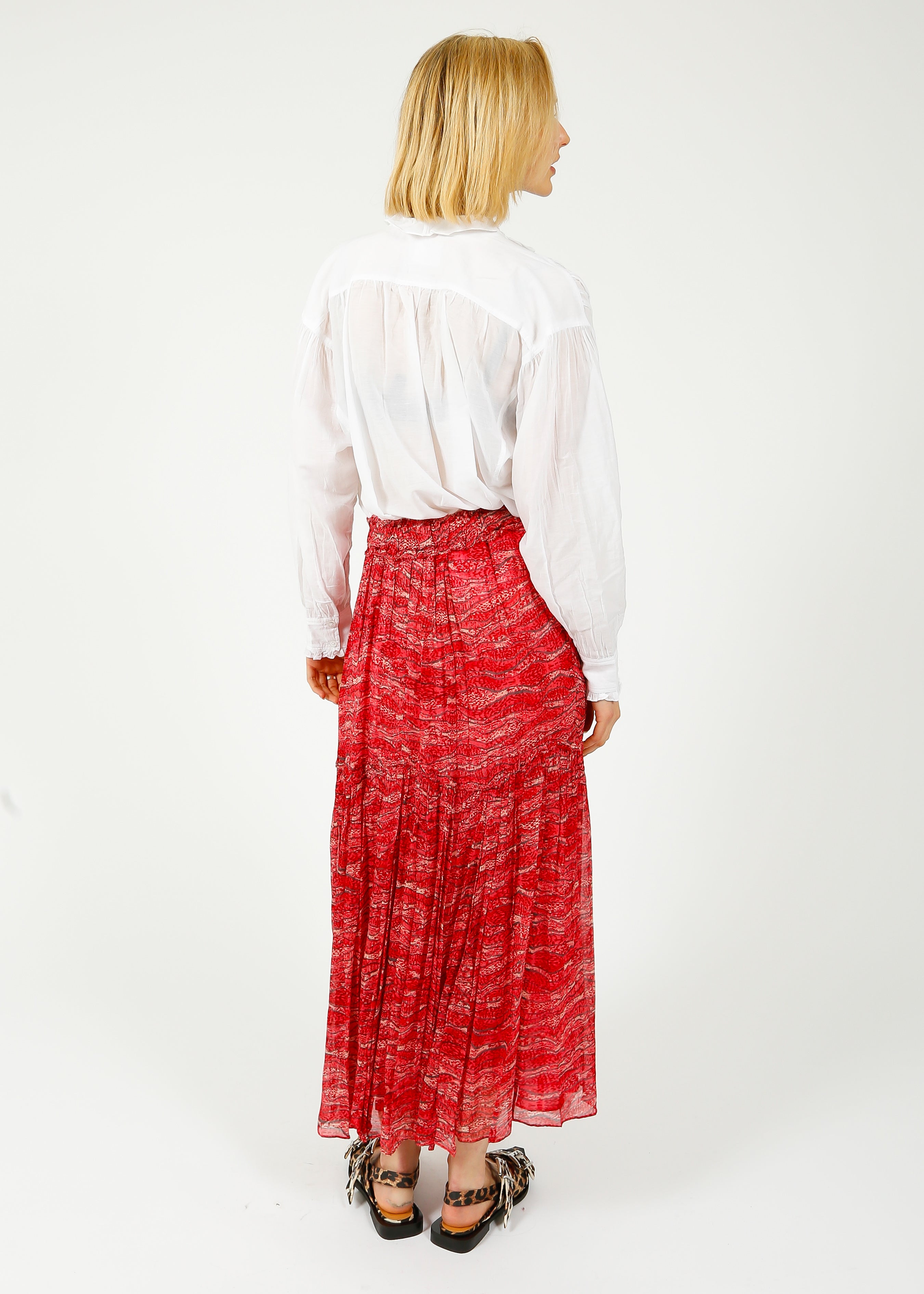 IM Veronique Skirt in Red