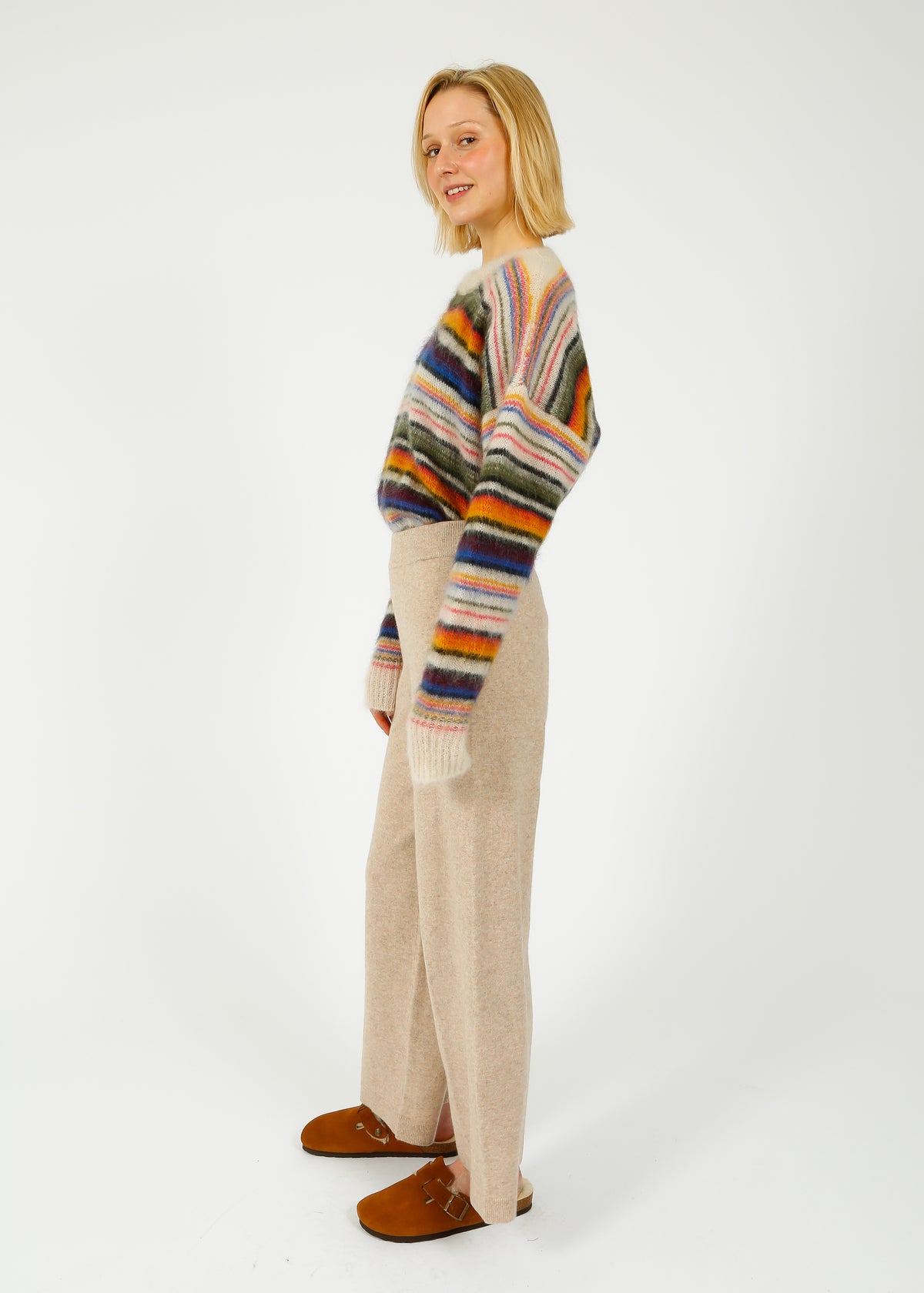 VB Jenkins Knit Pants in Oatmeal