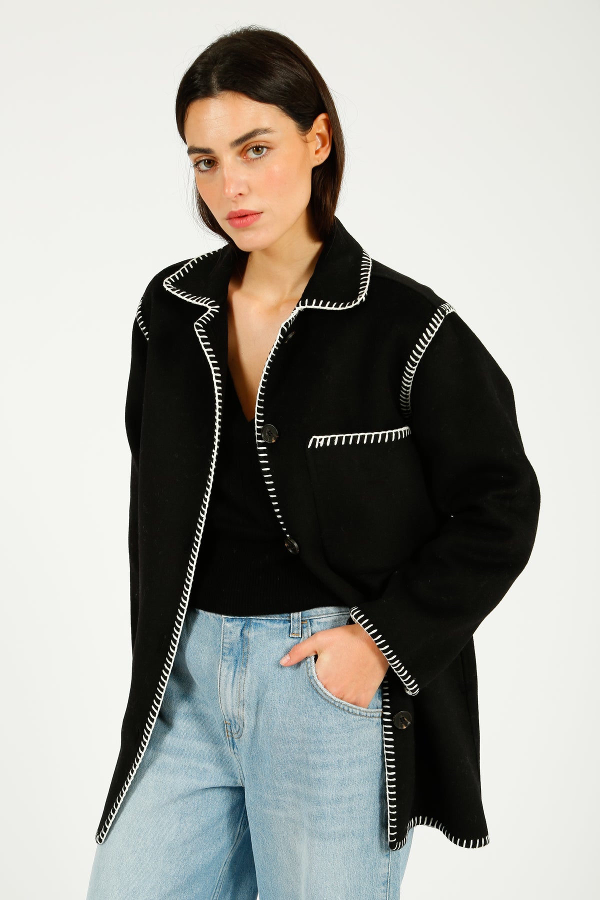 RAILS Odyssey Jacket in Black