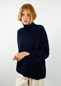 You added <b><u>VK Julia Relaxed Split Back Knit in Dark Sapphire</u></b> to your cart.