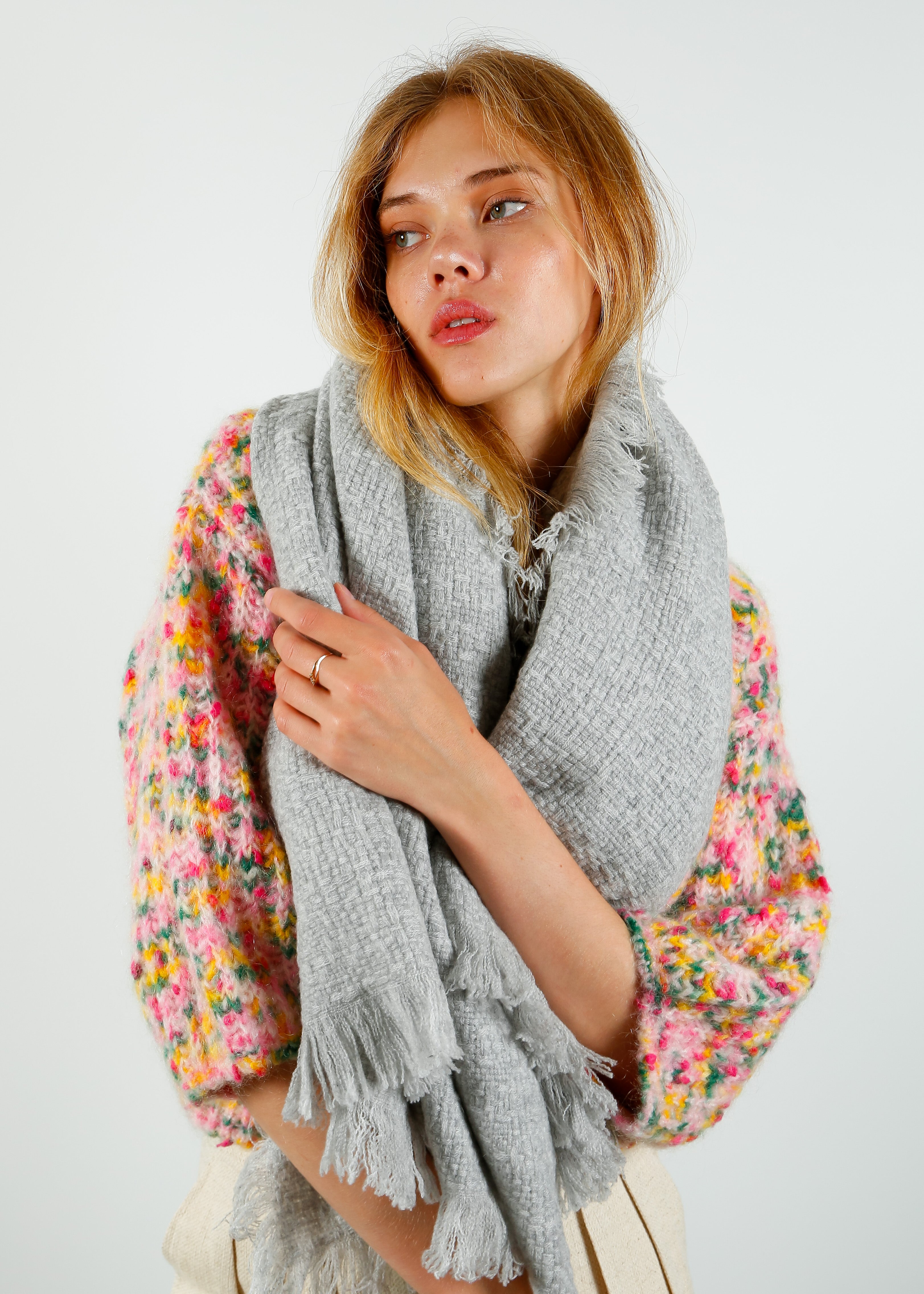 ASKET The Oversized Cashmere Wool Scarf