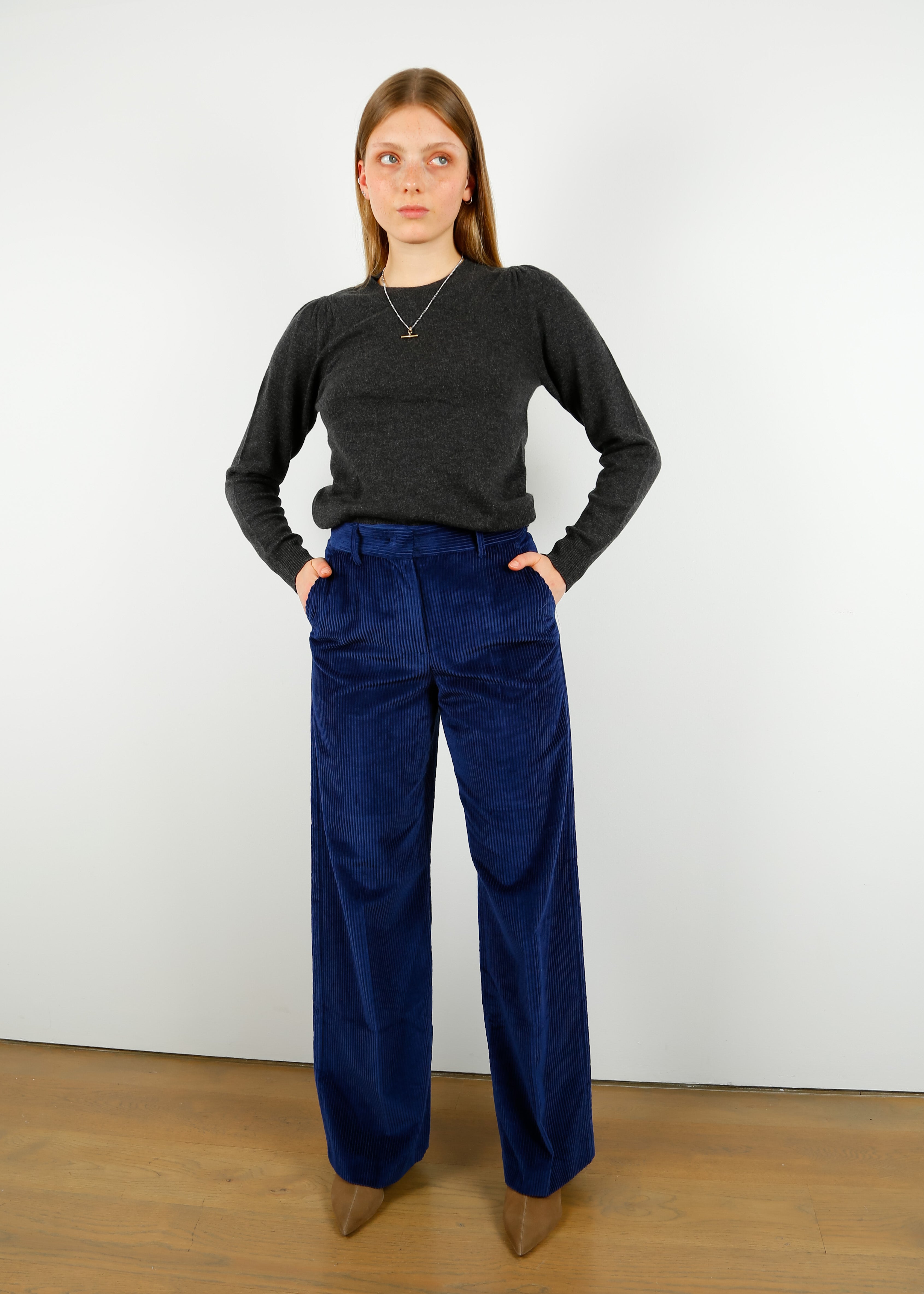 MM Tania Trousers in China Blue