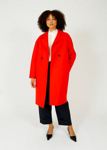 You added <b><u>HW Pressed Wool Coat in Red Orange</u></b> to your cart.