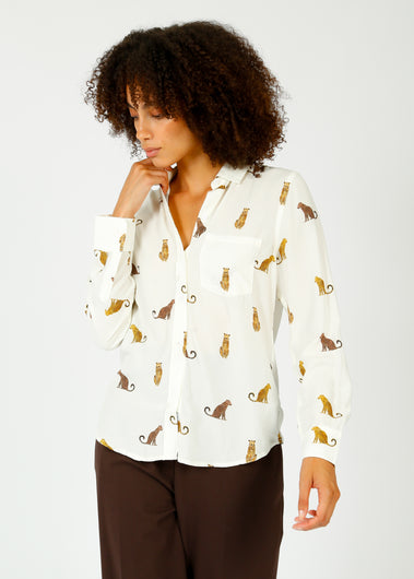 RAILS Kathryn Shirt in Wild Animals